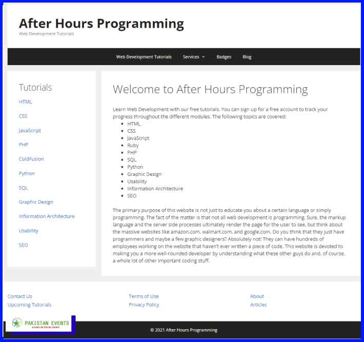 AfterHoursProgramming.com
